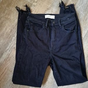 Abercrombie & Fitch Black Skinny Jeans